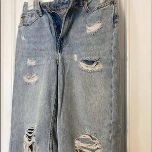 H&M Loose Straight High Waisted Jeans